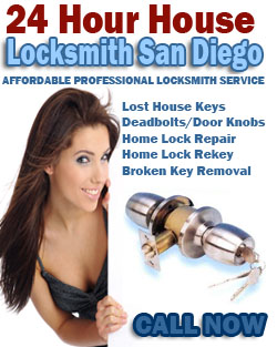 24 Hour Residential Locksmith San Diego