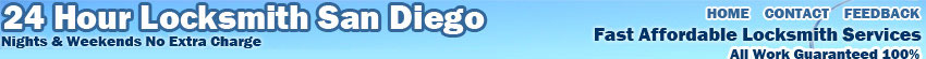 24 Hour San Diego Local Locksmith