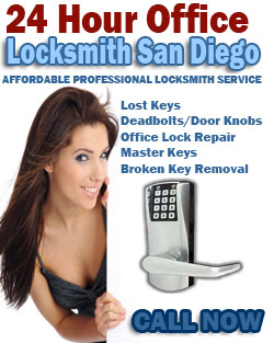 24 Hour Commercial Locksmith San Diego